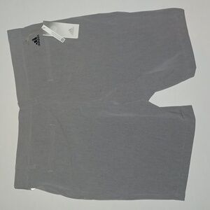 Adidas Crosshatch Golf Shorts Size-36 Gray NWT